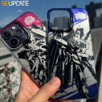 (แถมฟิล์ม) เคส BANDAI BUMPIN' GUNDAM SEED สำหรับ iPhone 14 / 14 Plus / 14 Pro / 14 Pro Max 